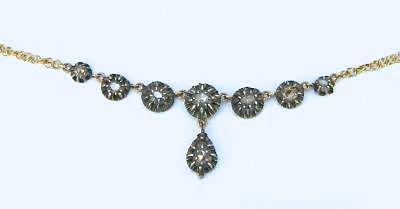 Collier"Rivière"Or et Argent XIXème Siècle