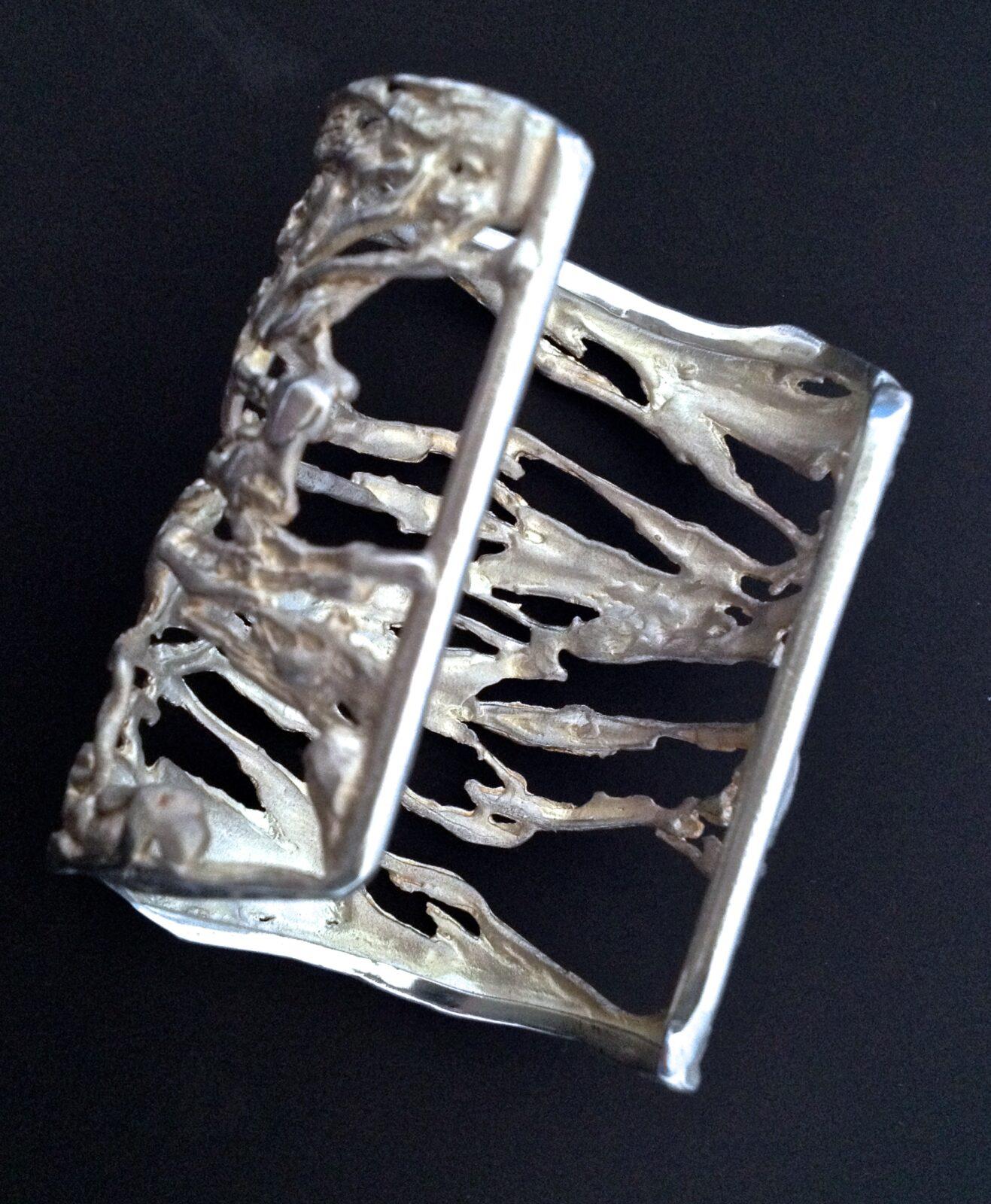 Manchette en Argent THIERRY VENDOME 