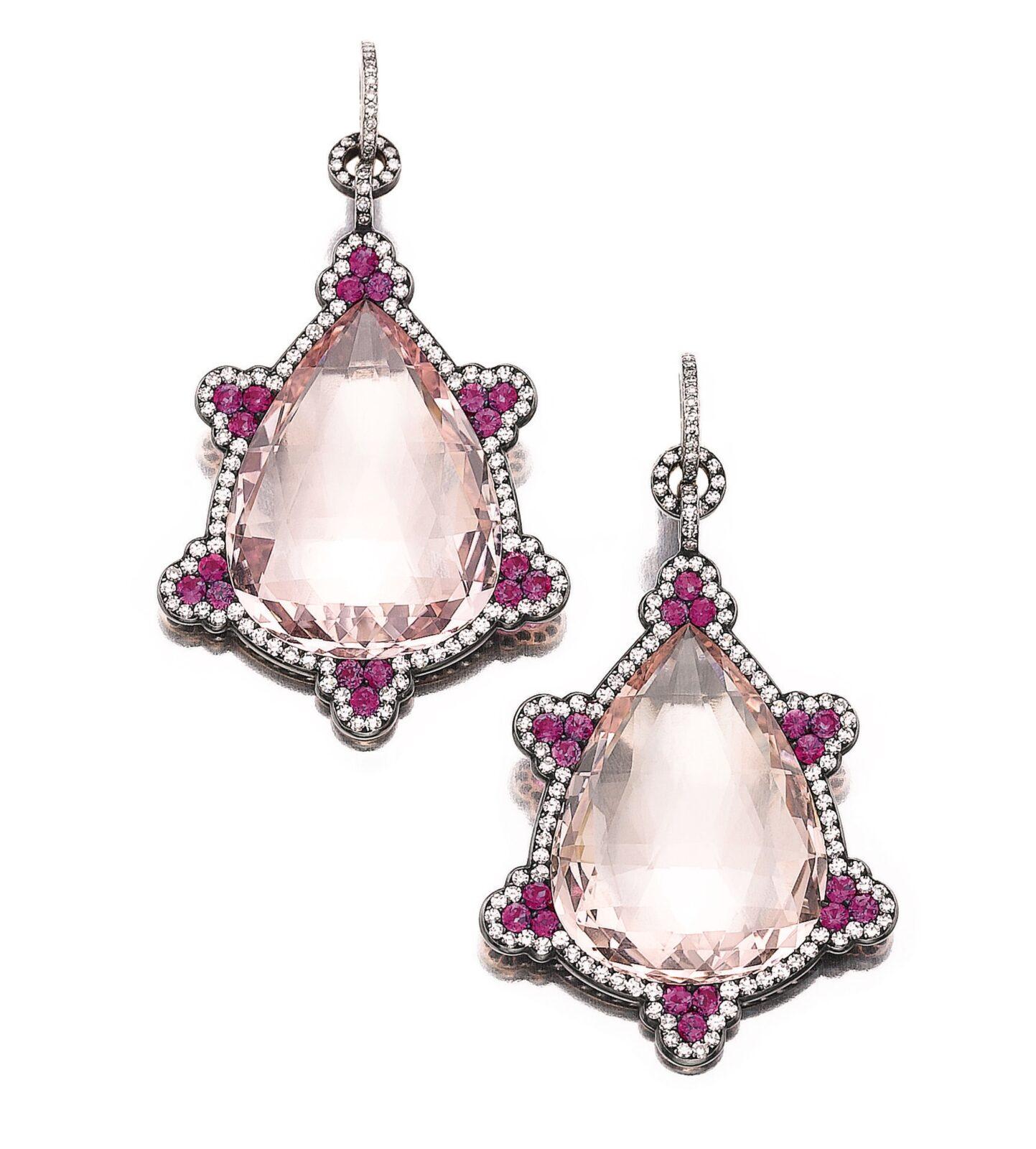 Boucles d'Oreilles JAR © Sotheby's