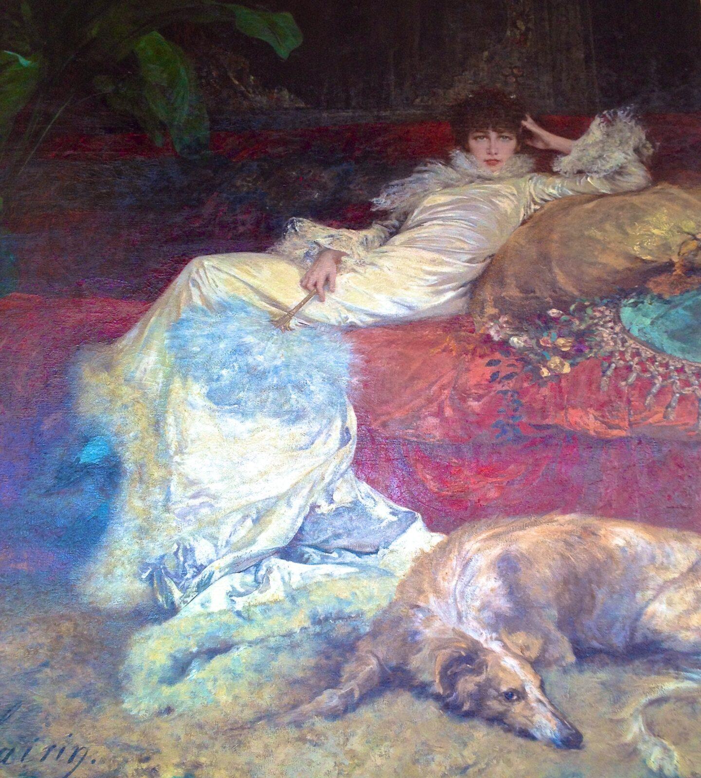 Georges Clairin portrait de Sarah Bernhardt