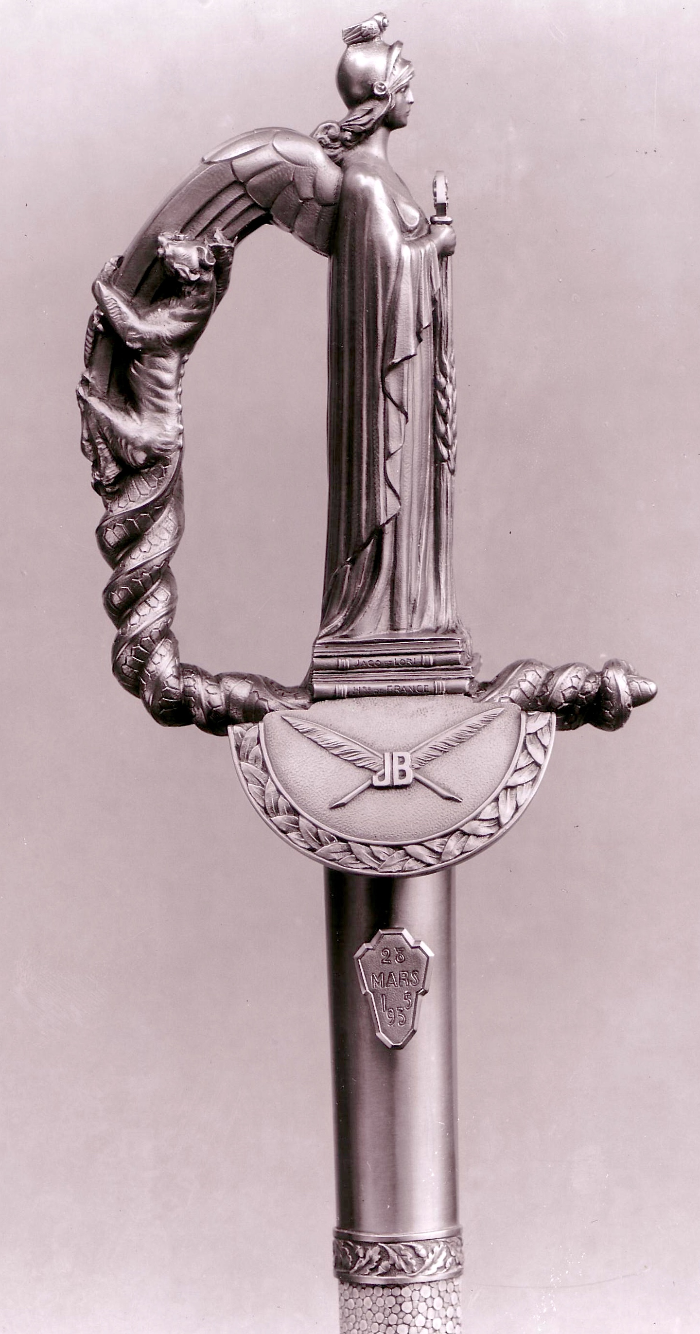 Épée de Monsieur Bainville 1936 © Mellerio