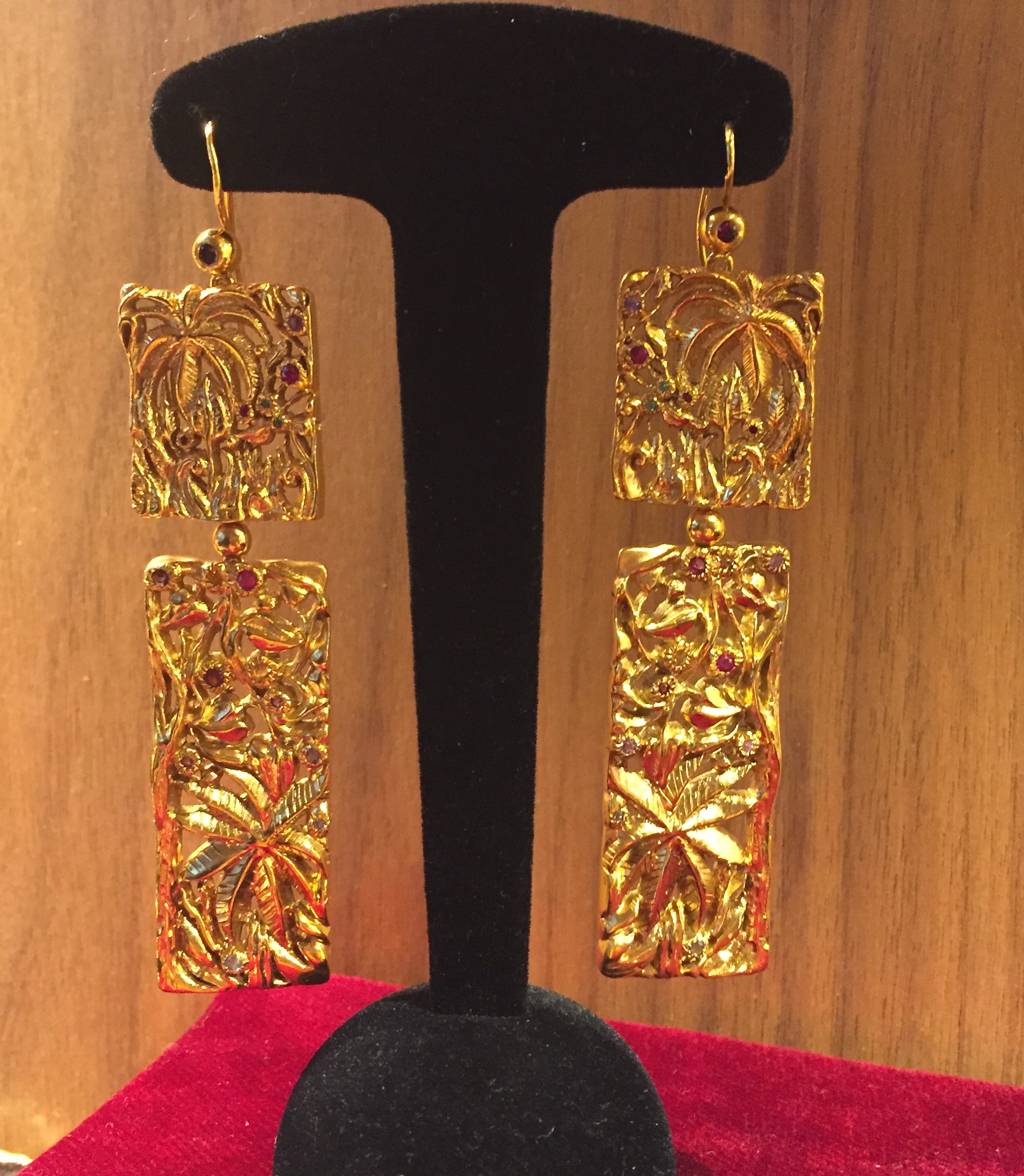 Boucles d'Oreilles "Jungle"