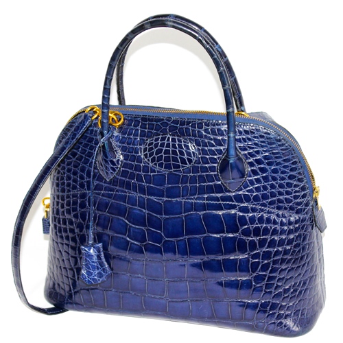 Hermès Sac "Bolide" Alligator. 1995