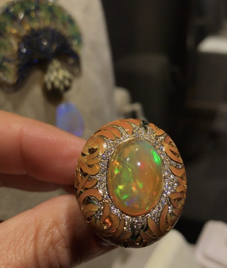 Bague du joaillier Ilgiz Fazulzyanov © EspritJoaillerie