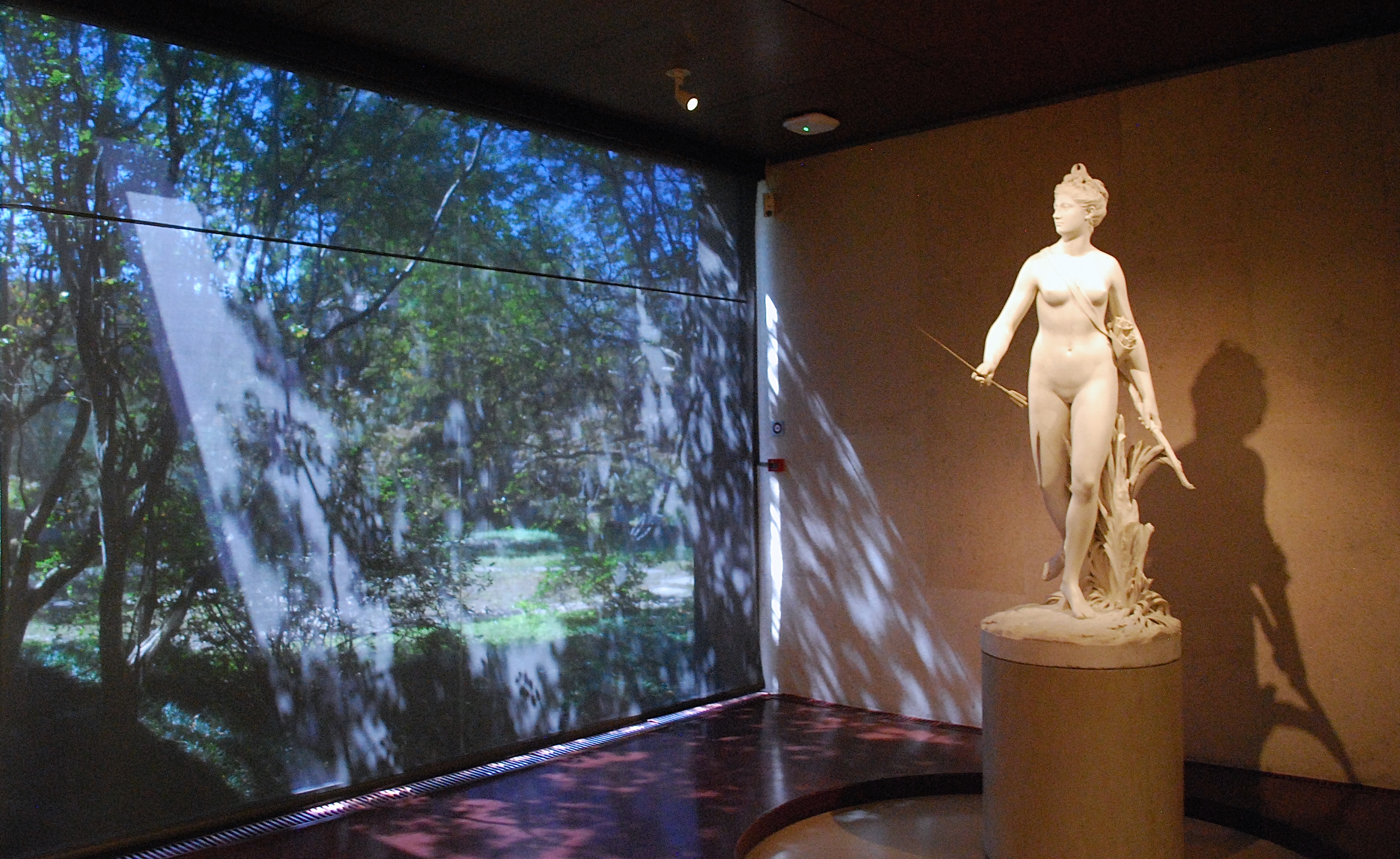 Vue de l'intérieur de la Fondation Gulbenkian