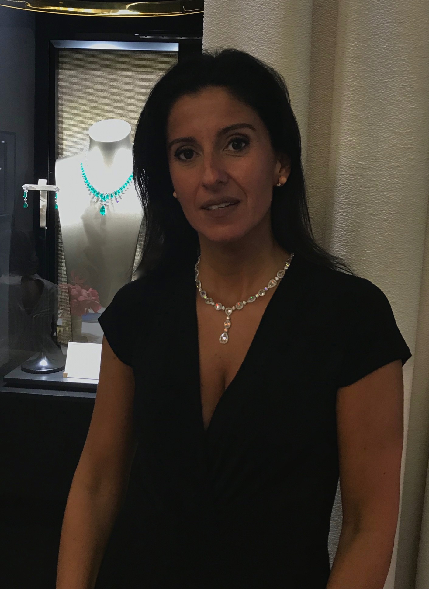 Esprit Joaillerie Charlotte Wannebroucq avec la rivière de diamants. © Esprit Joaillerie