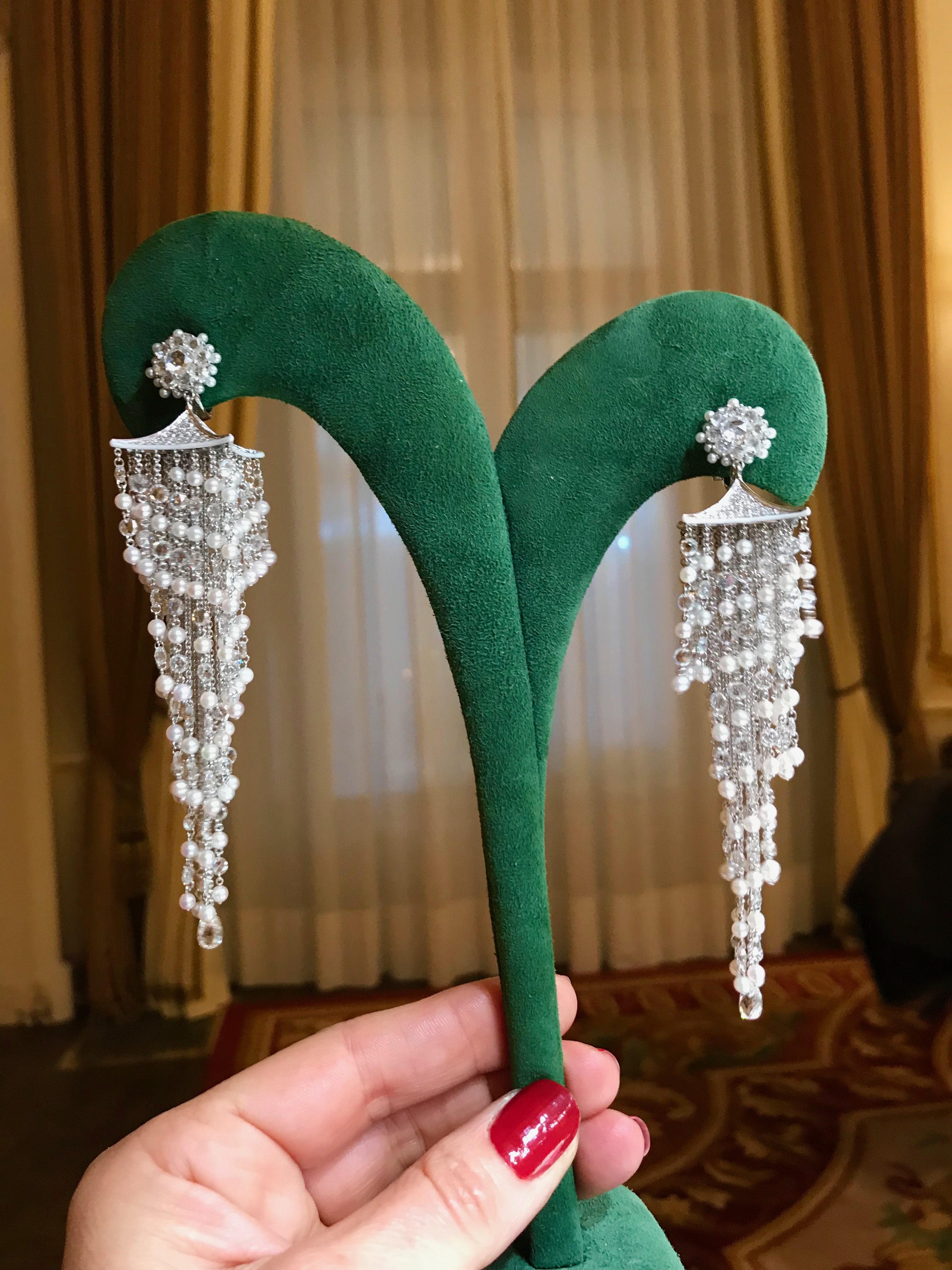 Boucles d'Oreilles Suzanne Syz © Esprit Joaillerie