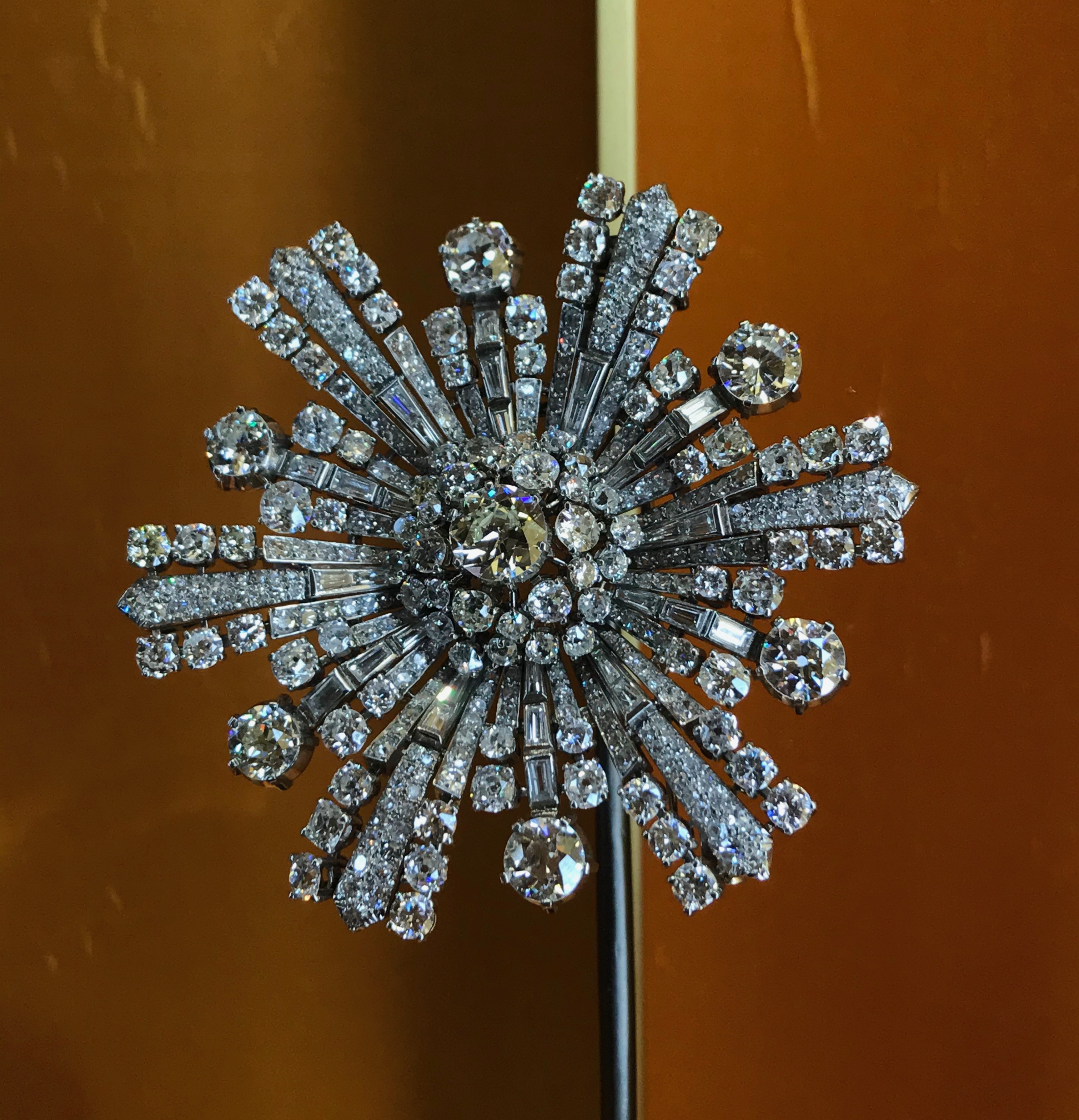 Broche diamants Bulgari collection heritage