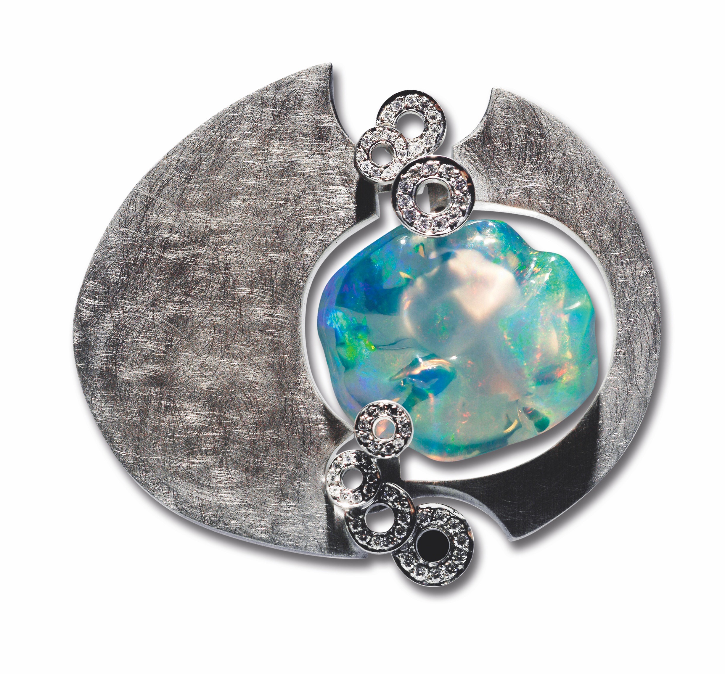 Poésie Minérale Broche "Banquise" © ThierryVendome