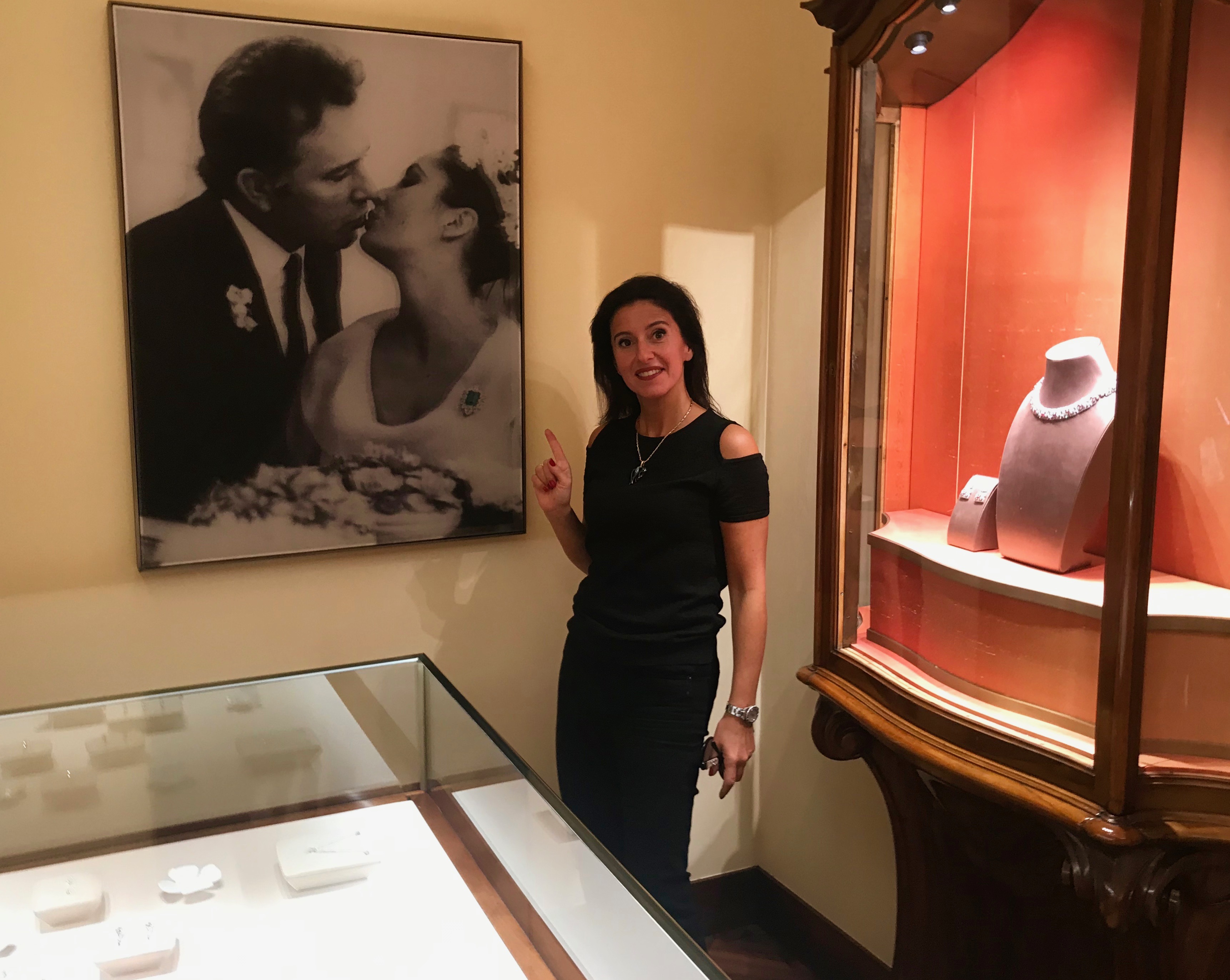 Esprit Joaillerie dans les salons de Bulgari via Condotti à Rome