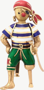 Clip Pirate de Van Cleef & Arpels