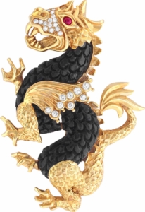 Clip dragon de Van Cleef & Arpels