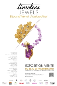 Affiche Salon de Joaillerie TIMELESS JEWELS