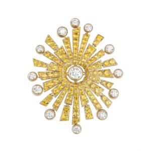 Broche soleil talisman de CHANEL