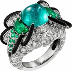 CARTIER BEAUTÉS DU MONDE Bague Mizuchi