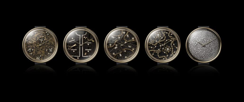 Le Directeur de Création Horlogerie de CHANEL, Arnaud Chastaingt, s'inspire de ce Pique-Aiguilles en imaginant ces montres.