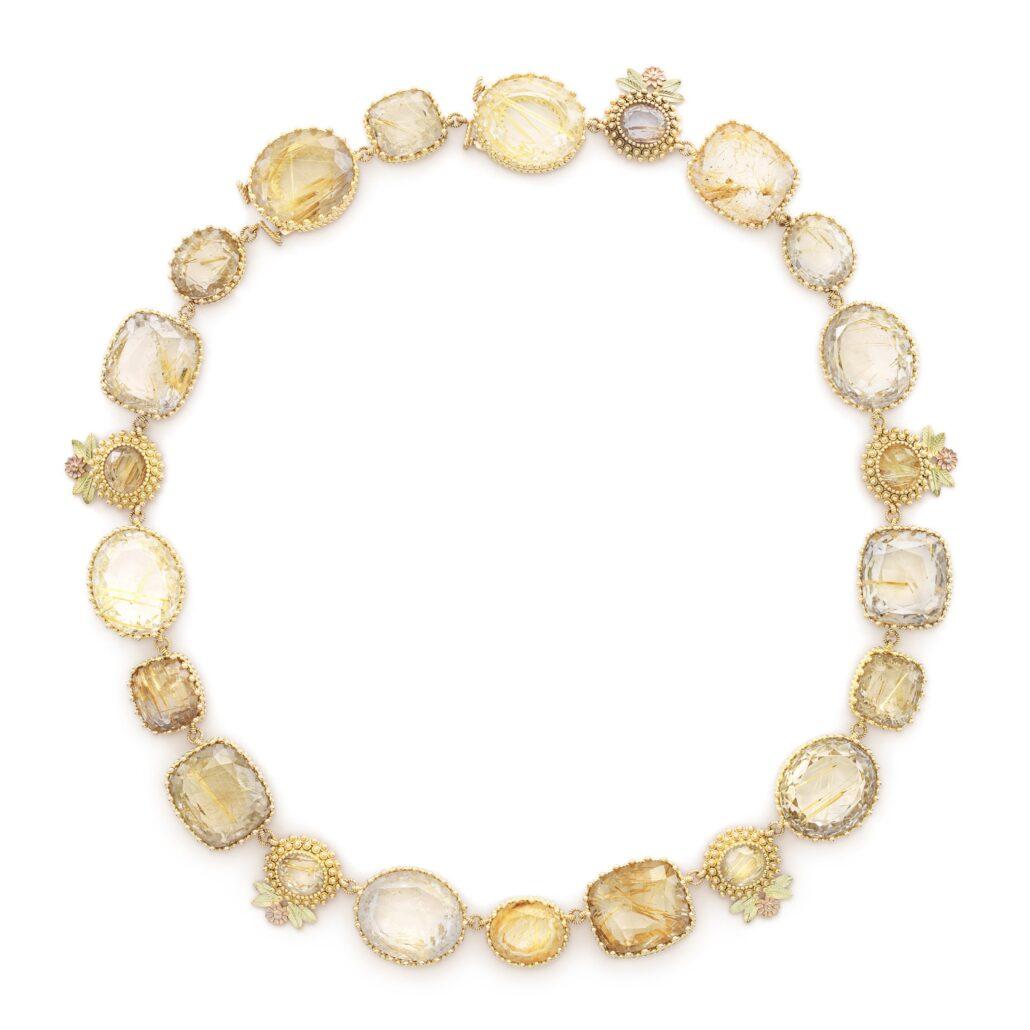 Collier Quartz Rutile © Mellerio