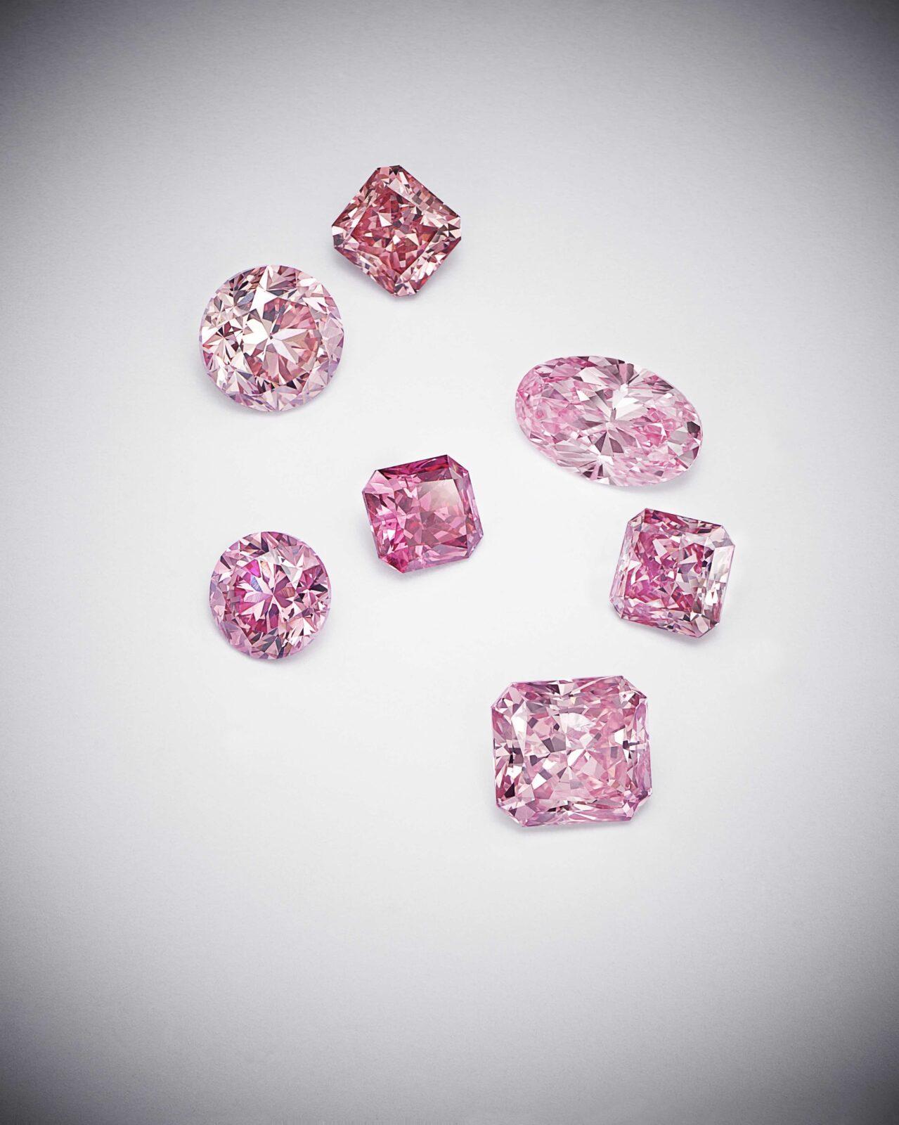 Diamants roses de la mine d'Argyle © Tiffany & Co