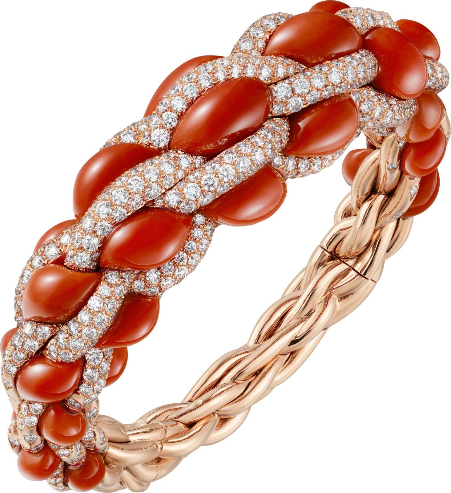 CARTIER TRESSAGE CORAIL