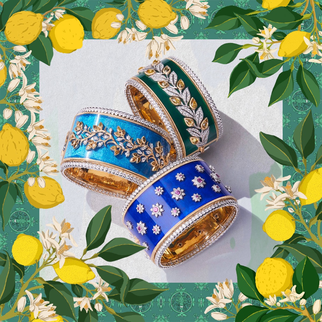 Trois bracelets Capri de Buccellati © Buccellati