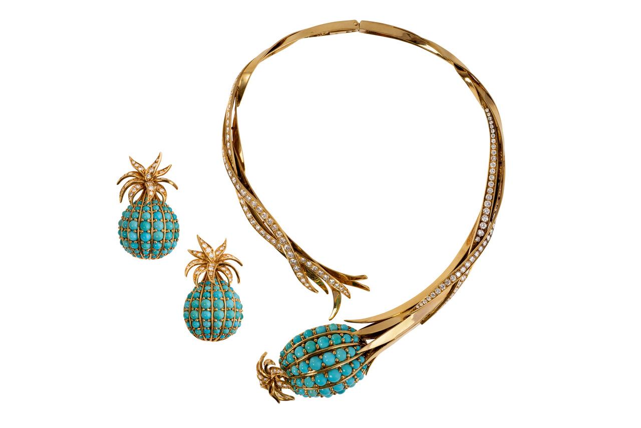 Parure Ananas Vers 1980 © Chaumet