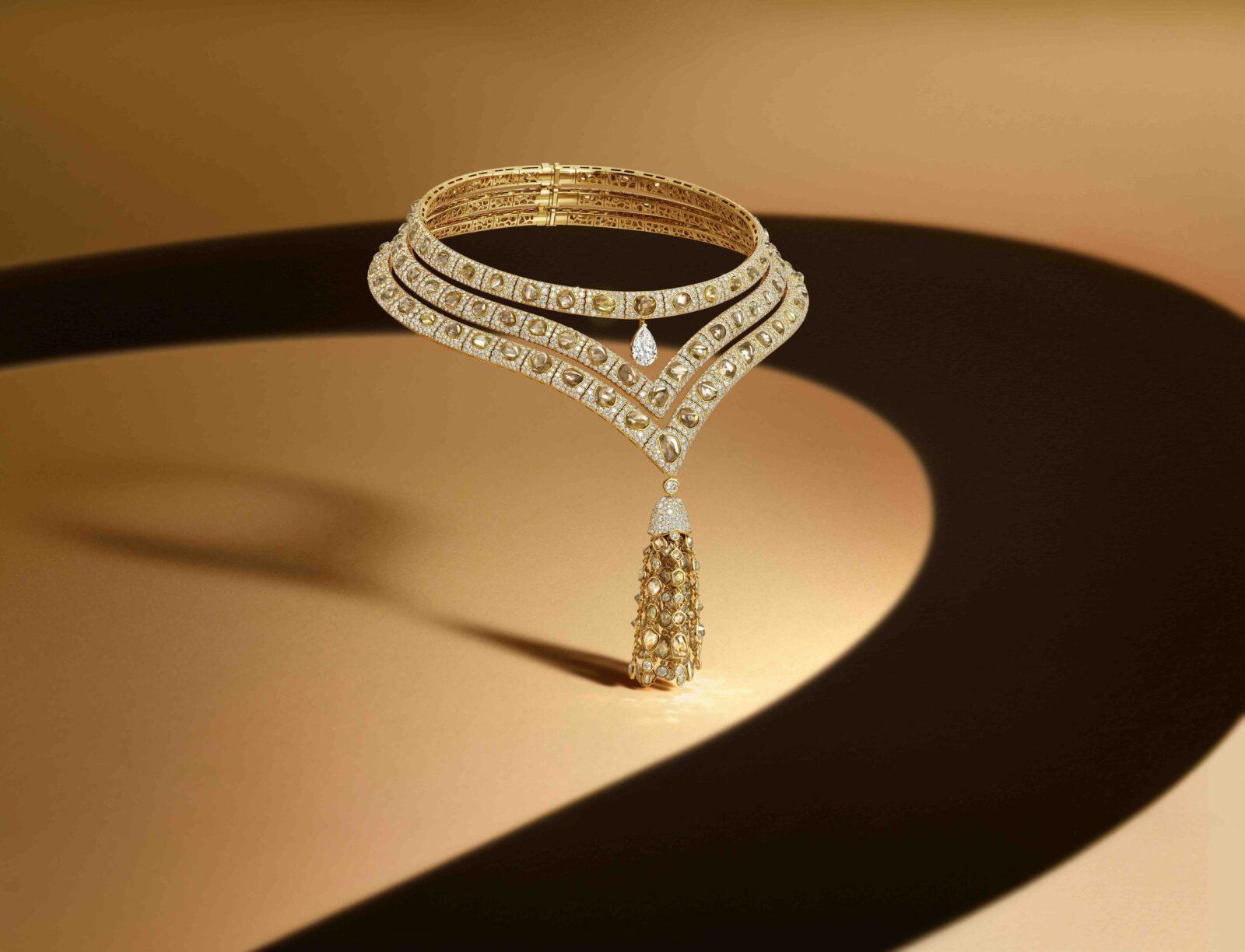 De Beers Forces of Nature, Dignity Tassel Necklace © De Beers