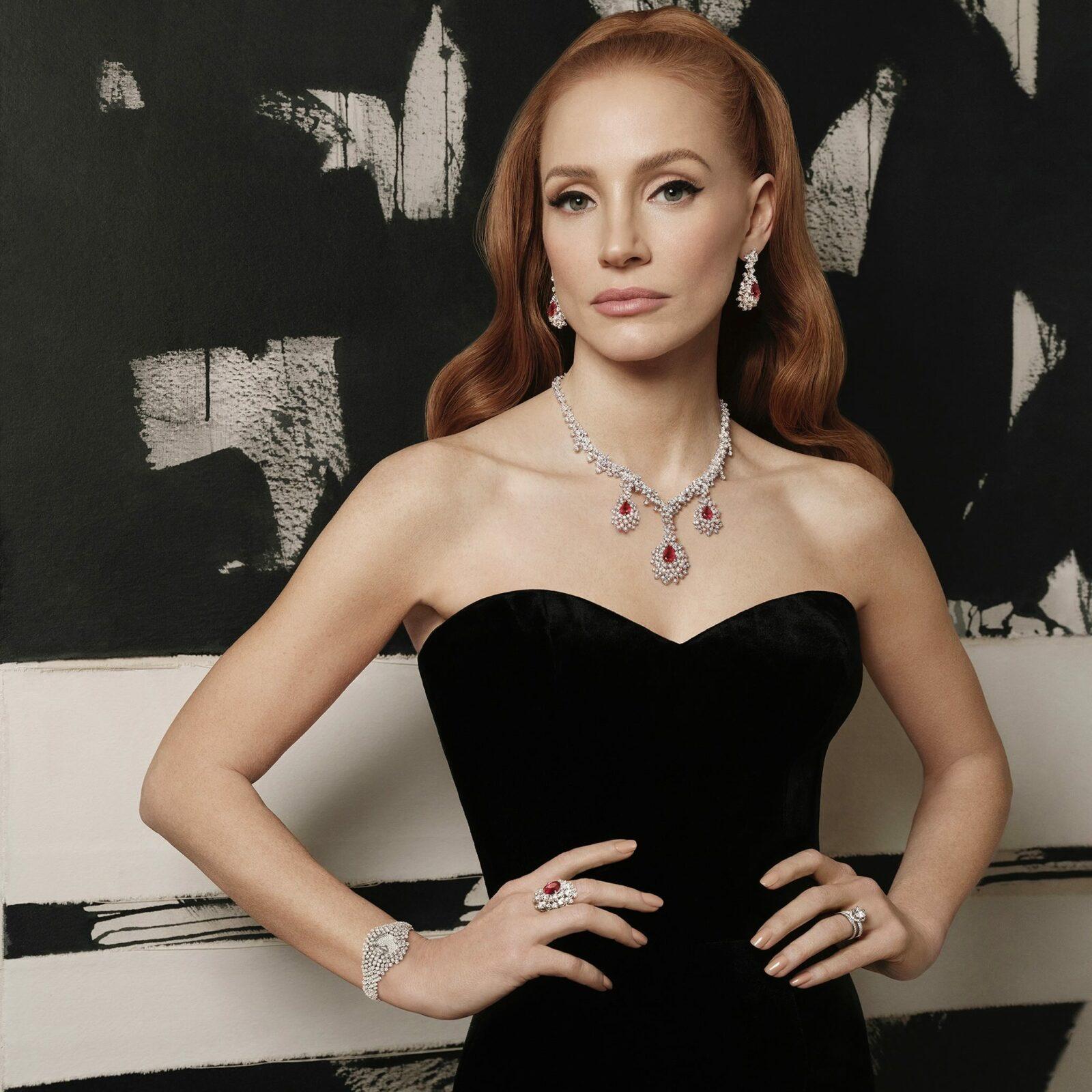 Damiani Jessica Chastain global brand ambassador © Damiani
