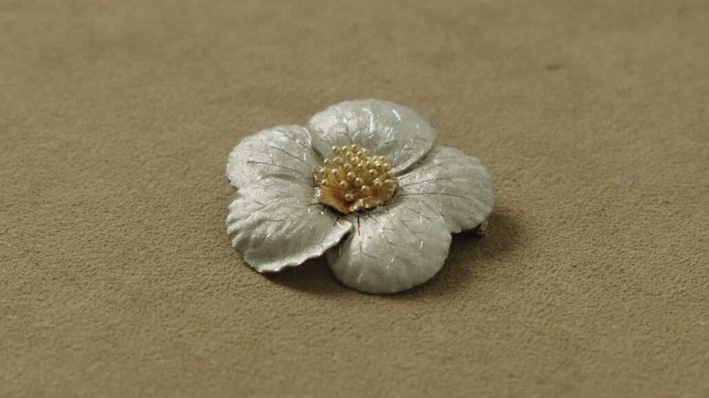 Broche Magnolia © Buccellati