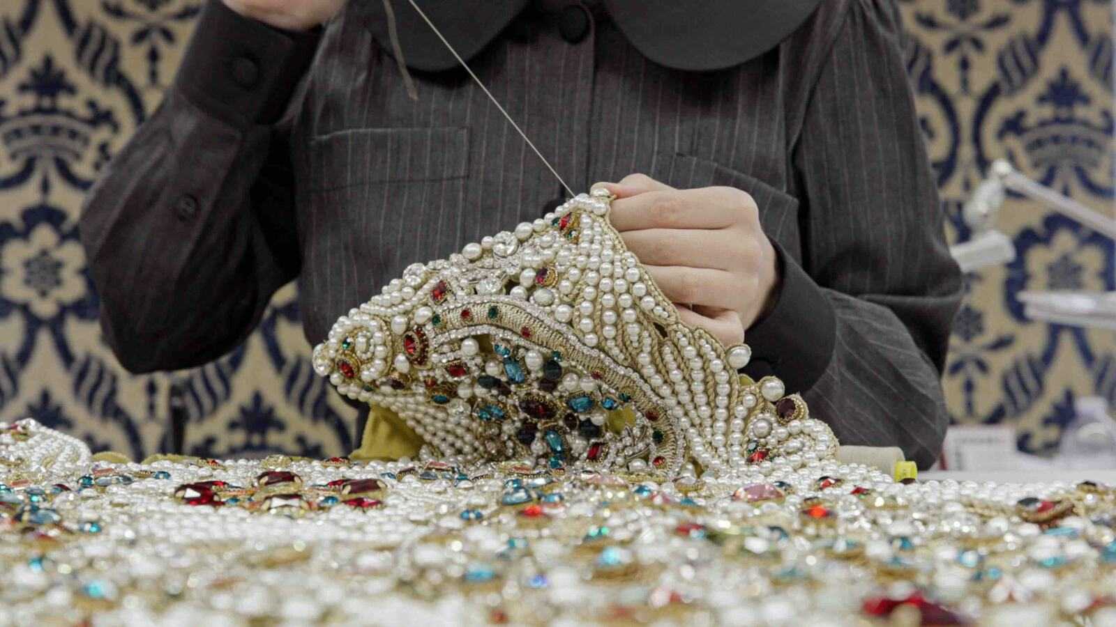 Vue de l’exposition Dal Cuore alle Mani: Dolce & Gabbana au Palazzo Reale à Milan  © Andrea Passuello