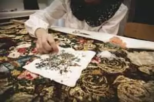 Vue de l’exposition Dal Cuore alle Mani: Dolce & Gabbana au Palazzo Reale à Milan © Andrea Passuello