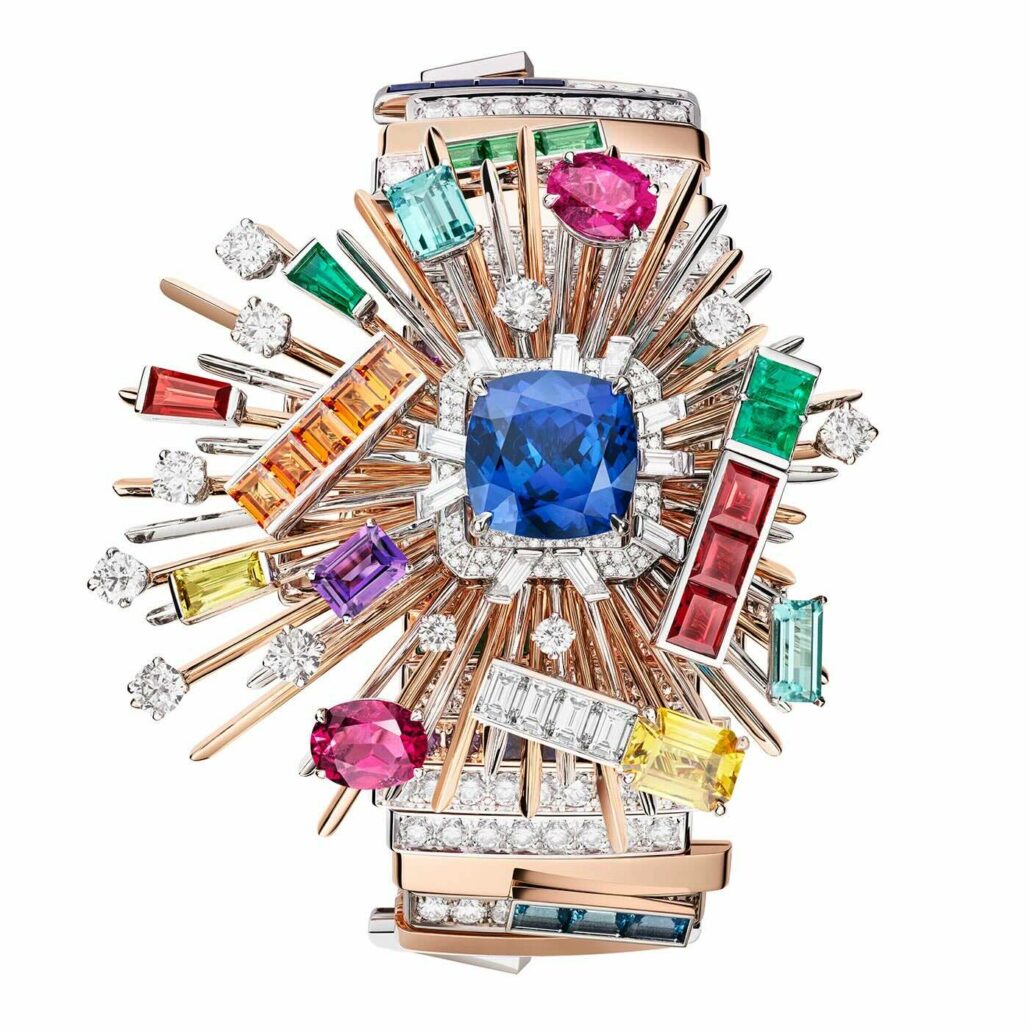 Bracelet saphir et pierres de couleurs de Bvlgari
