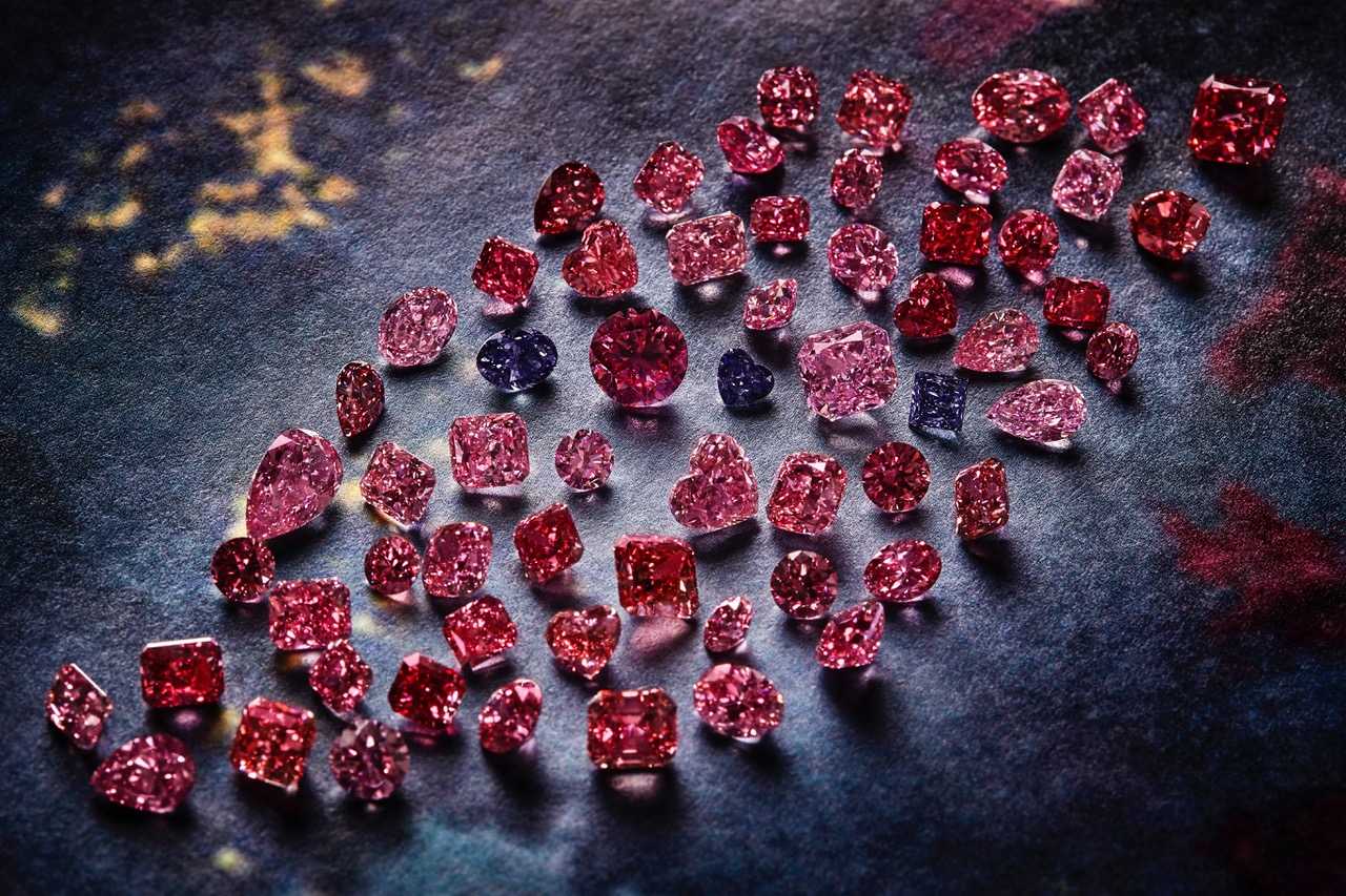 Argyle pink diamonds Credit Rio Tinto