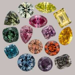 Diamants de couleurCredit Smithsonian’s National Museum of Natural History Photo by Robert Weldon, courtesy of Ronald Winston