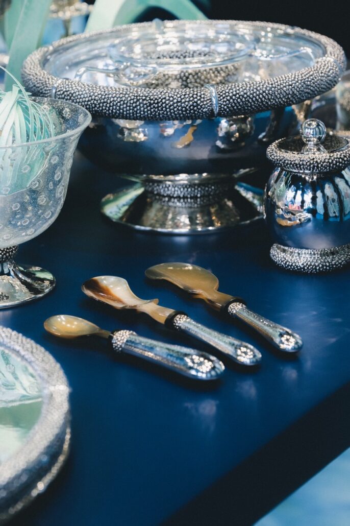 argenterie de la Maison Buccellati présenté à Paris