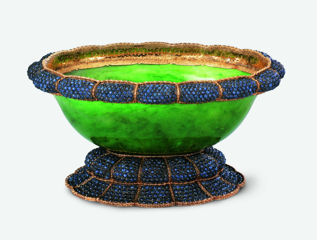 Coupe de la collection Caviar de la Maison Buccellati