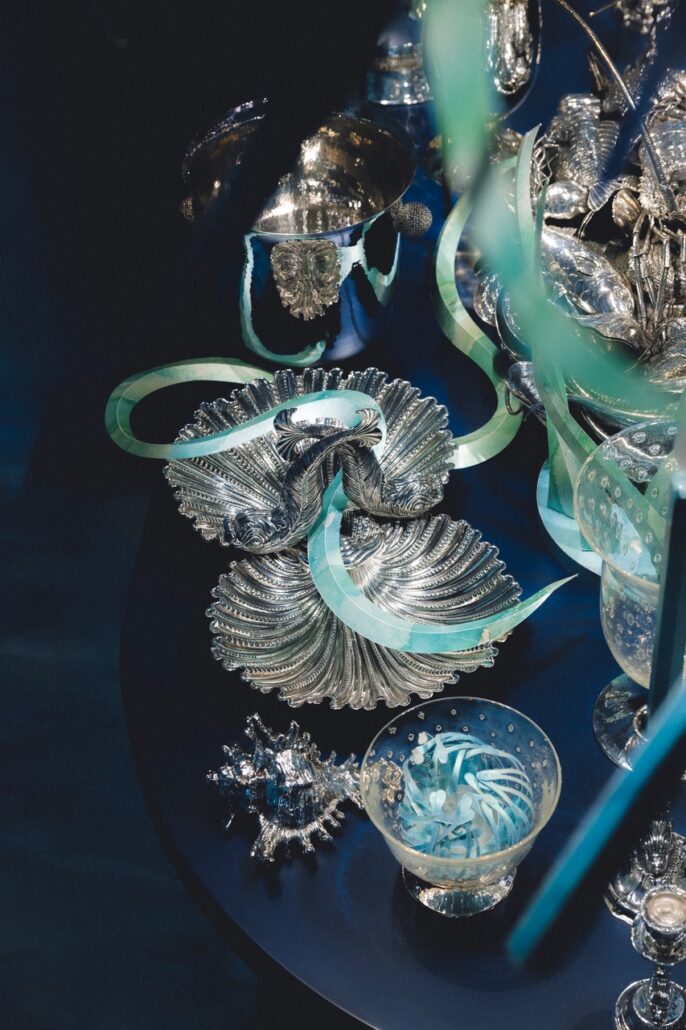 argenterie de la Maison Buccellati présenté à Paris