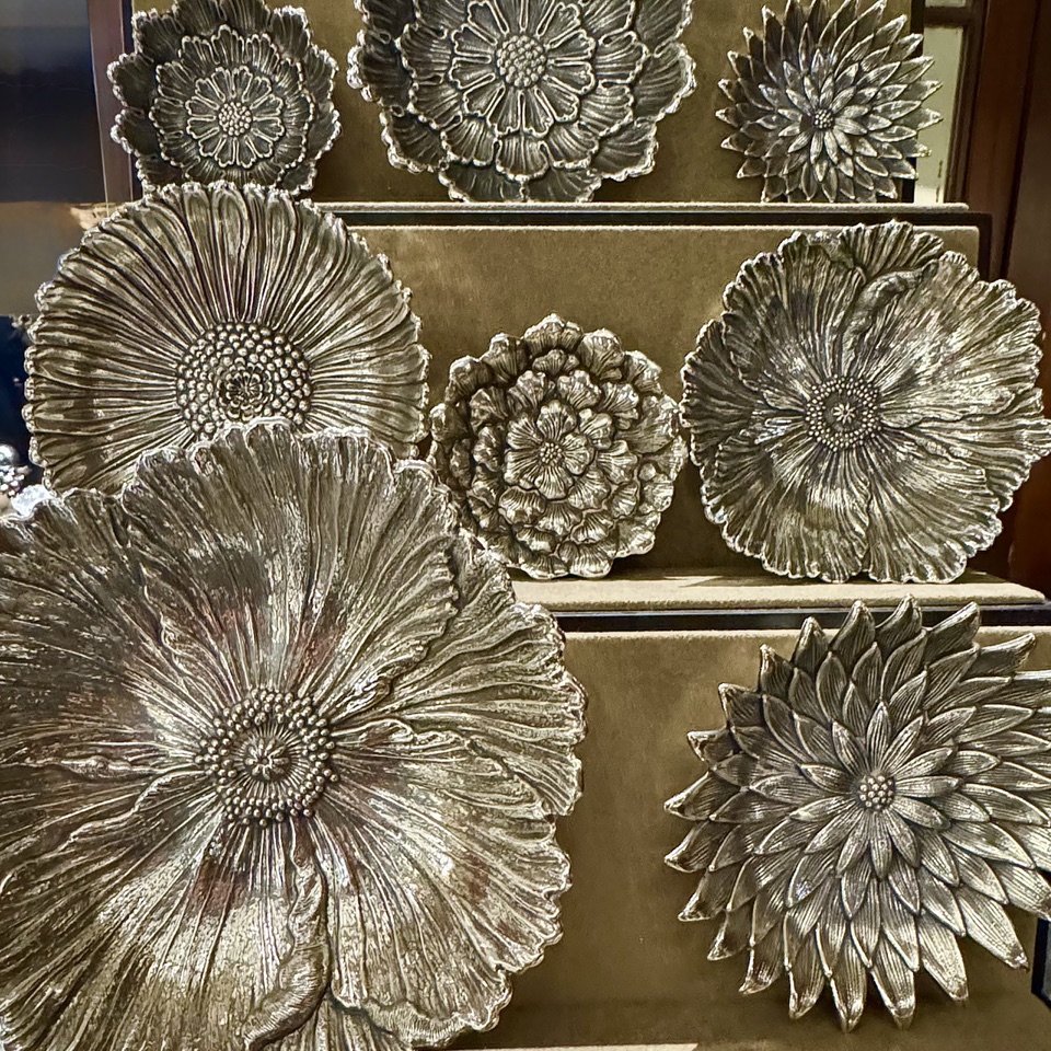 Fleurs en argent de BUCCELLATI