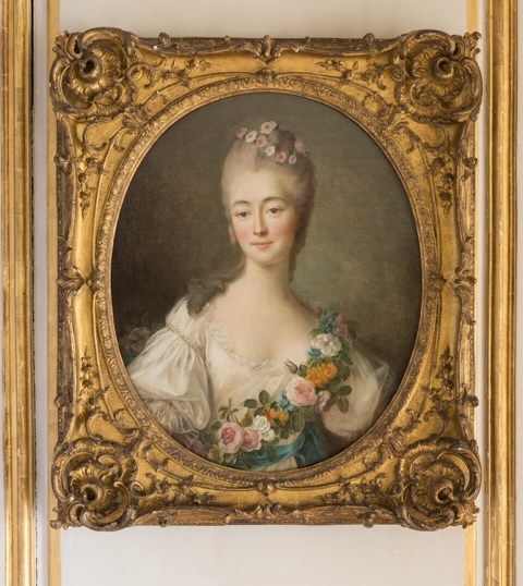 Portrait Madame du Barry en Flore