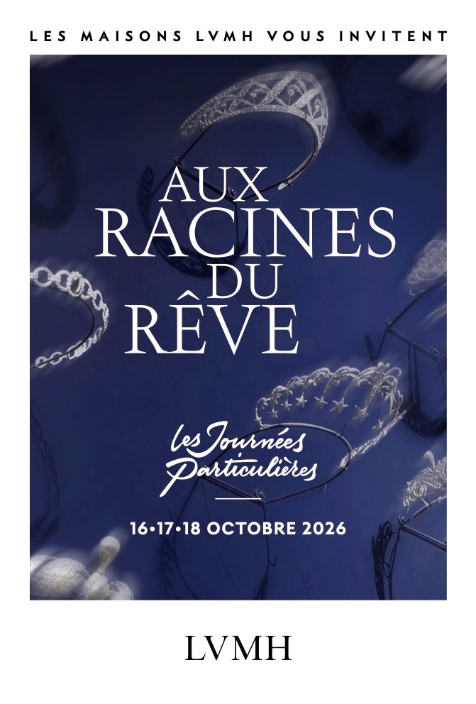 Affiche de Chaumet Aux Racine du Rêve les Journées Particulieres de Chaumet 2026
