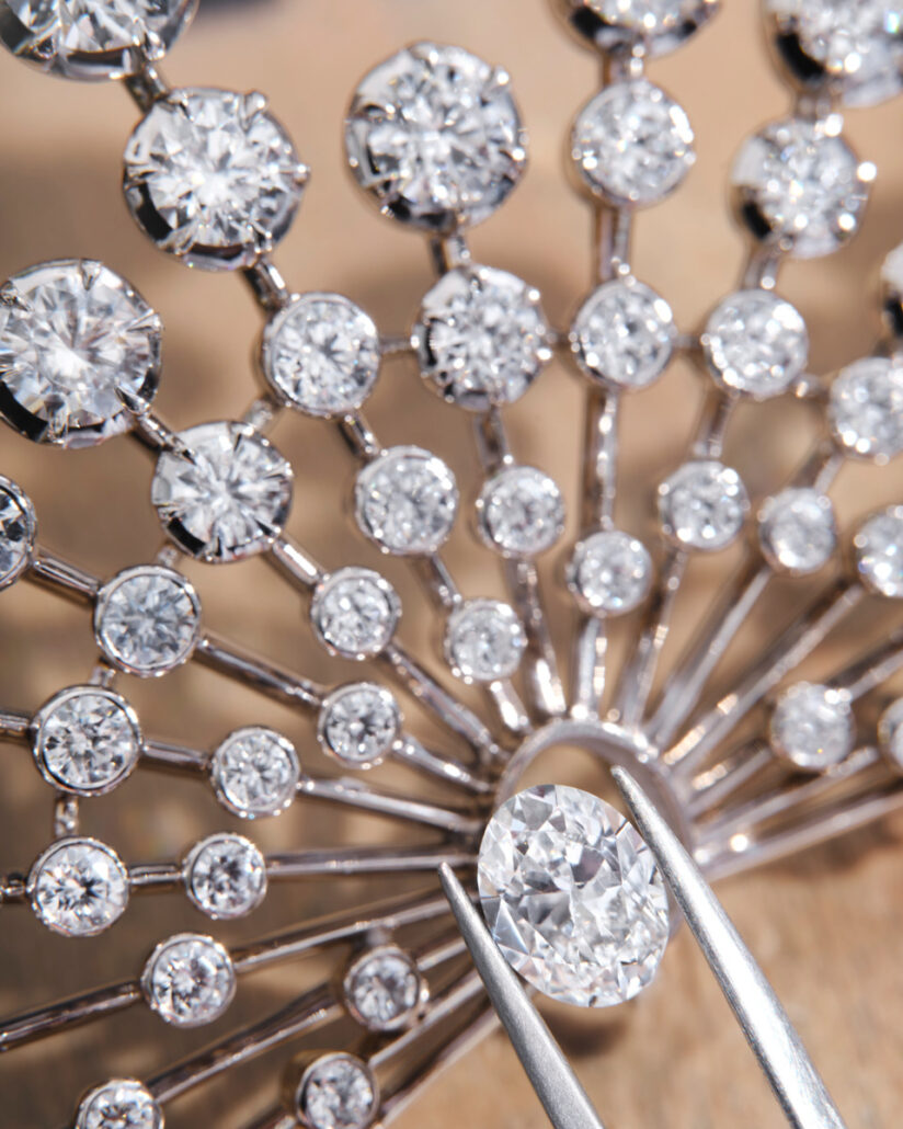 Diamant ovale Les Journées Pariculières de Chaumet
